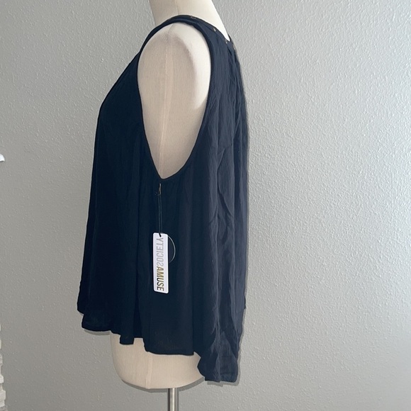 Amuse society monaco woven black size small - Picture 3 of 5